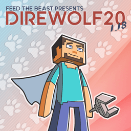 FTB Presents Direwolf20 1.18 Art